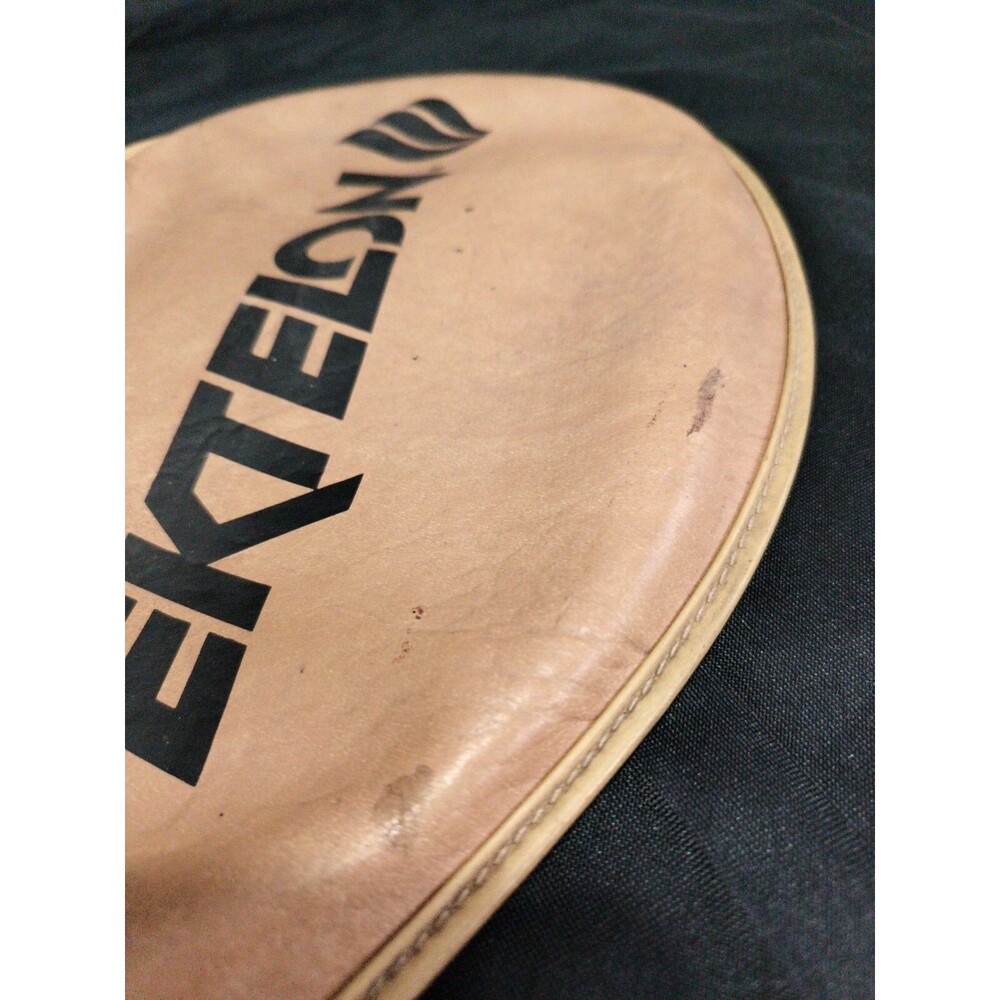 Ektelon Racquet Ball Racket Cover, Tan Black Lettering. - Picture 4 of 7